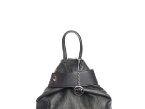 Rucsac din piele Sirietto - Negru