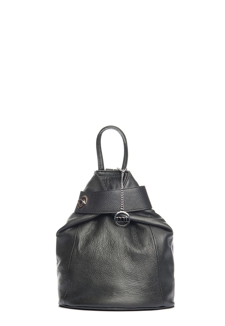 Reducere 76% - Rucsac din piele Sirietto - Negru 1 Rucsac din piele Sirietto - Negru