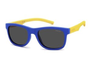Ochelari de soare cu lentile polarizate - Galben/Albastru royal