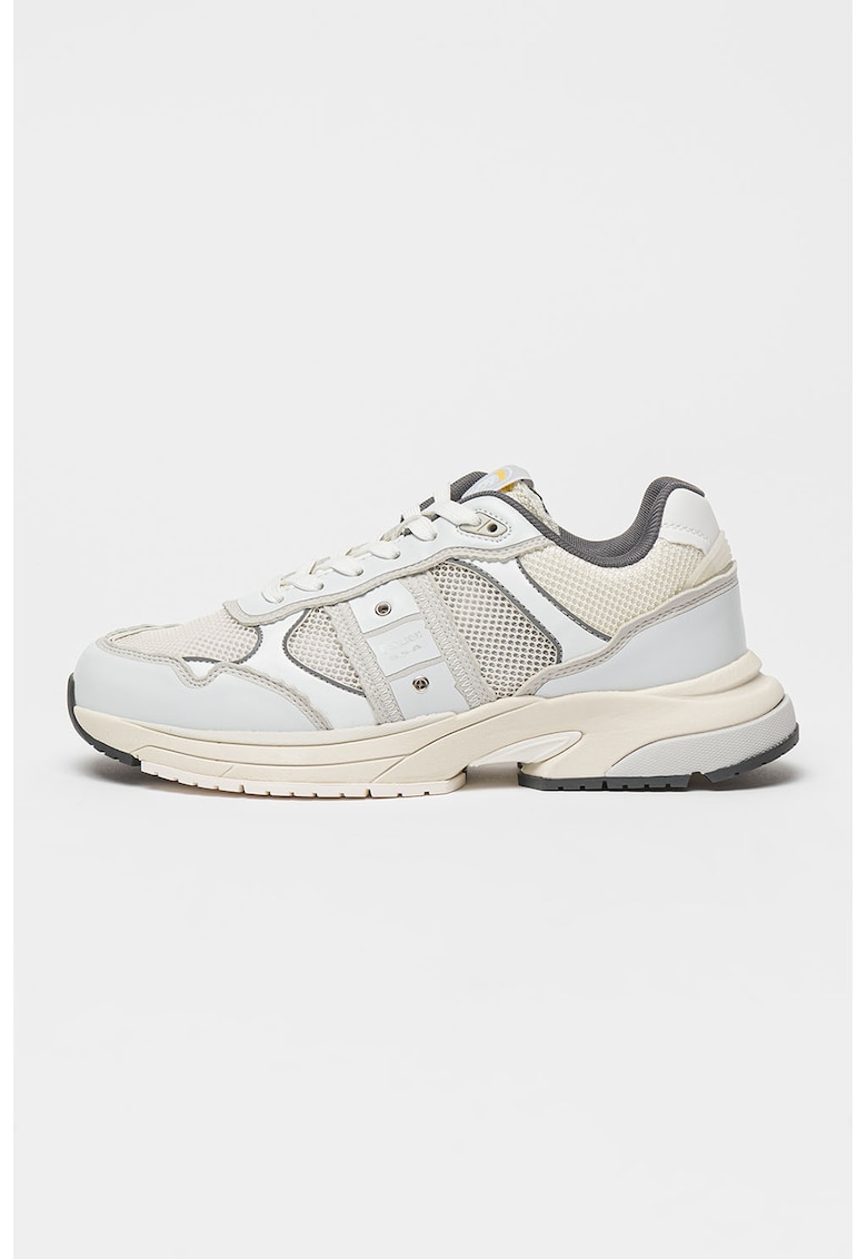 Reducere 72% - Pantofi sport din piele ecologica cu garnituri din material textil Eagle - Gri cenusiu 1 Pantofi sport din piele ecologica cu garnituri din material textil Eagle - Gri cenusiu
