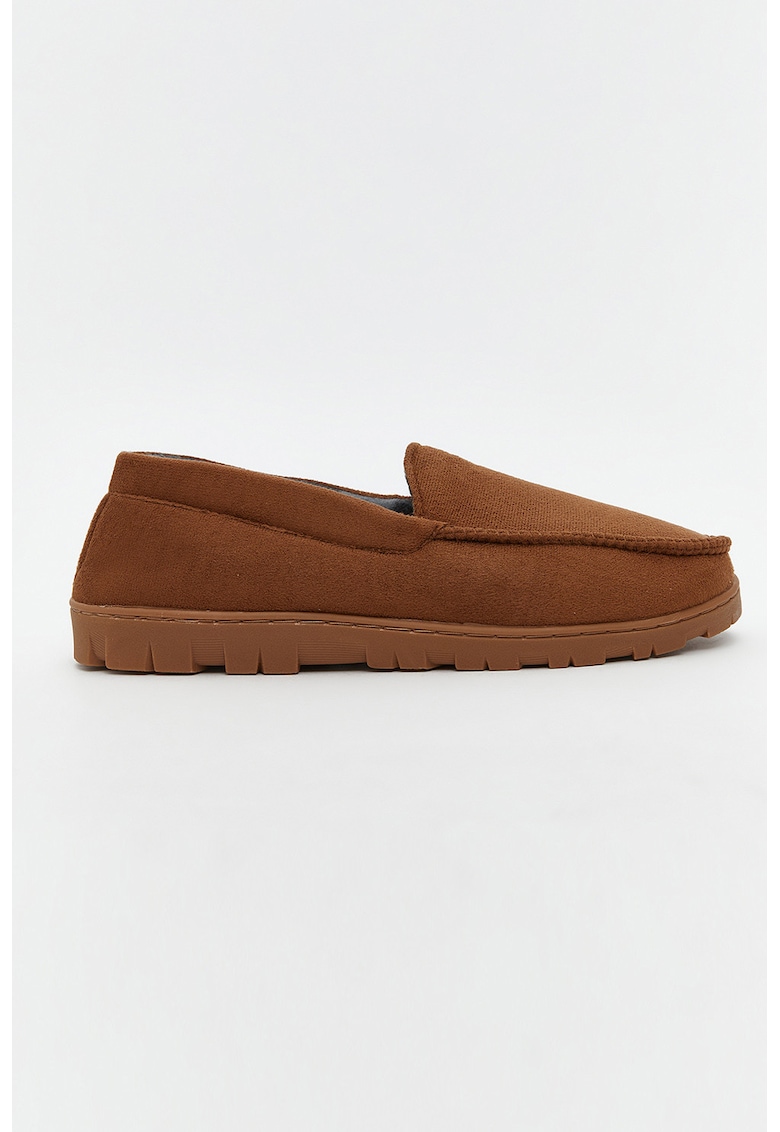 Reducere 65% - Pantofi loafer catifelati - Maro 1 Pantofi loafer catifelati - Maro