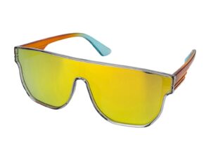 Ochelari de soare shield polarizati Jade - Portocaliu/Albastru