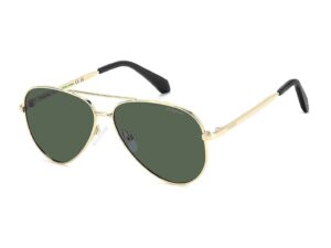 Ochelari de soare aviator polarizati - Auriu/Negru