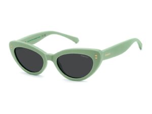Ochelari de soare cat-eye polarizati - Verde deschis