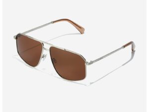 Ochelari de soare aviator cu rama metalica - Argintiu