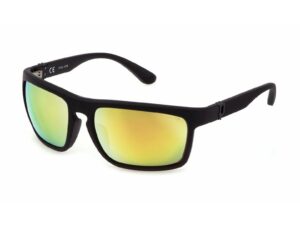 Ochelari de Soare Barbati  SPLF63-63U28G - Lentile Oglinda Gri Ø63mm - UV400 - Carcasa Inclusa