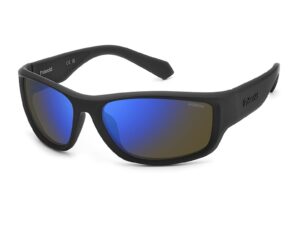 Ochelari de soare wrap cu lentile polarizate - Negru stins