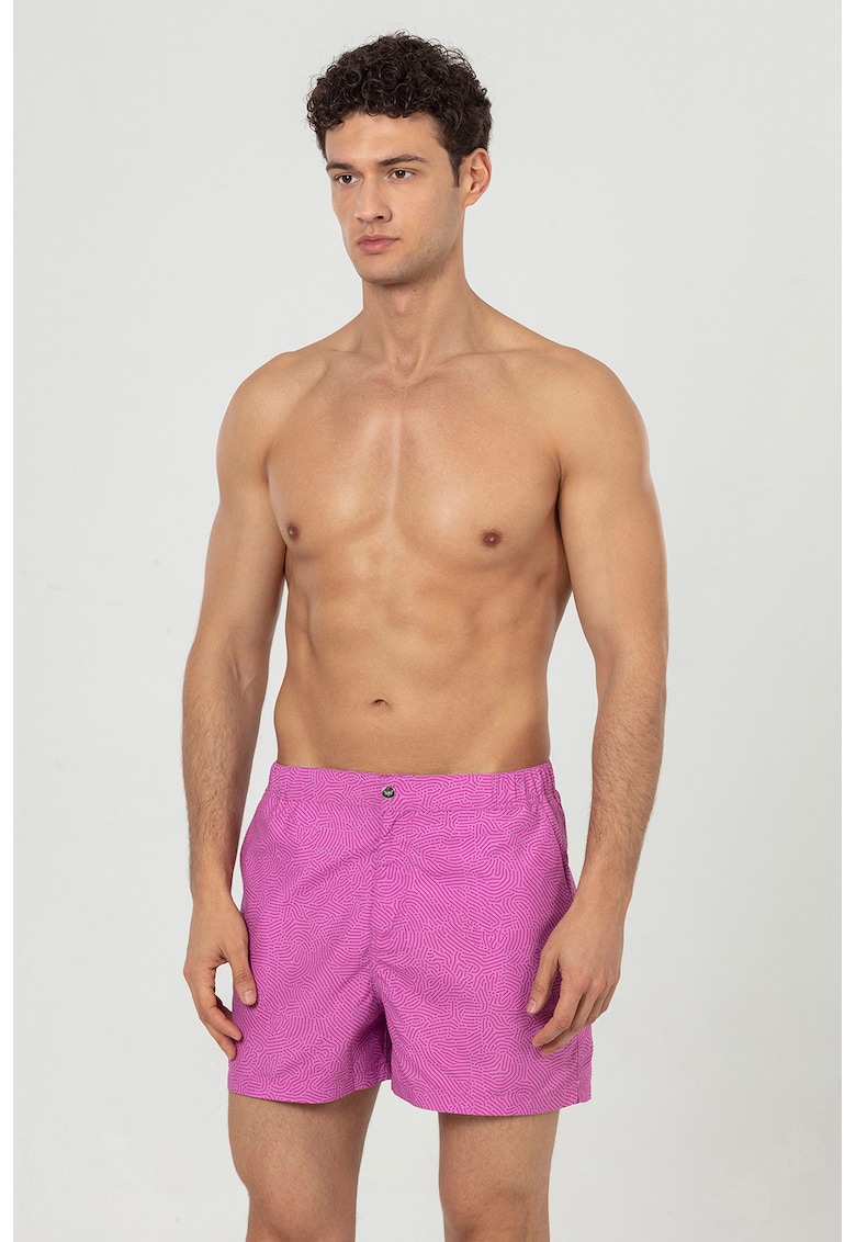 Reducere 82% - Pantaloni scurti de baie cu buzunare laterale - Fucsia 1 Pantaloni scurti de baie cu buzunare laterale - Fucsia