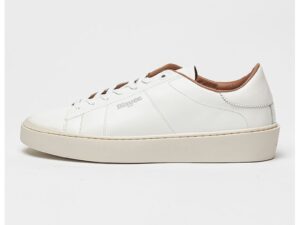 Pantofi sport de piele State - Alb murdar