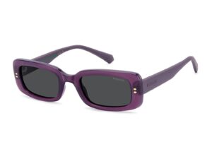 Ochelari de soare dreptunghiulari polarizati - Violet aubergine