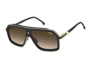 Ochelari de soare aviator cu lentile in degrade - Auriu/Negru