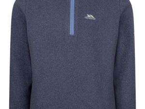 Bluza de trening cu fenta cu fermoar pentru trekking Nollan - Albastru melange