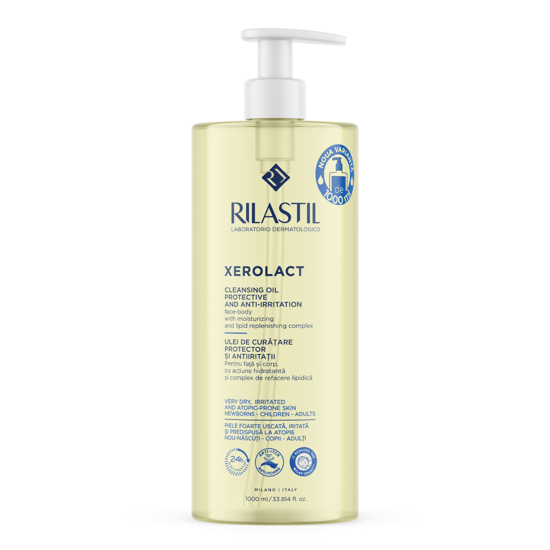 Reducere 40% - Ulei de spalare Xerolact, 1 L, Rilastil 1 Ulei de spalare Xerolact