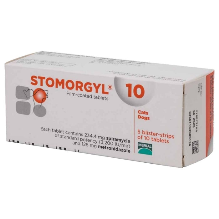 Stomorgyl 10 mg 10 comprimate