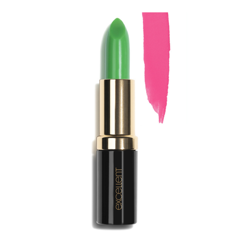 Reducere 25% - Ruj Excellent, nuanta adaptiva, 102 Green, 3.5g, Lavertu 1 Ruj Excellent