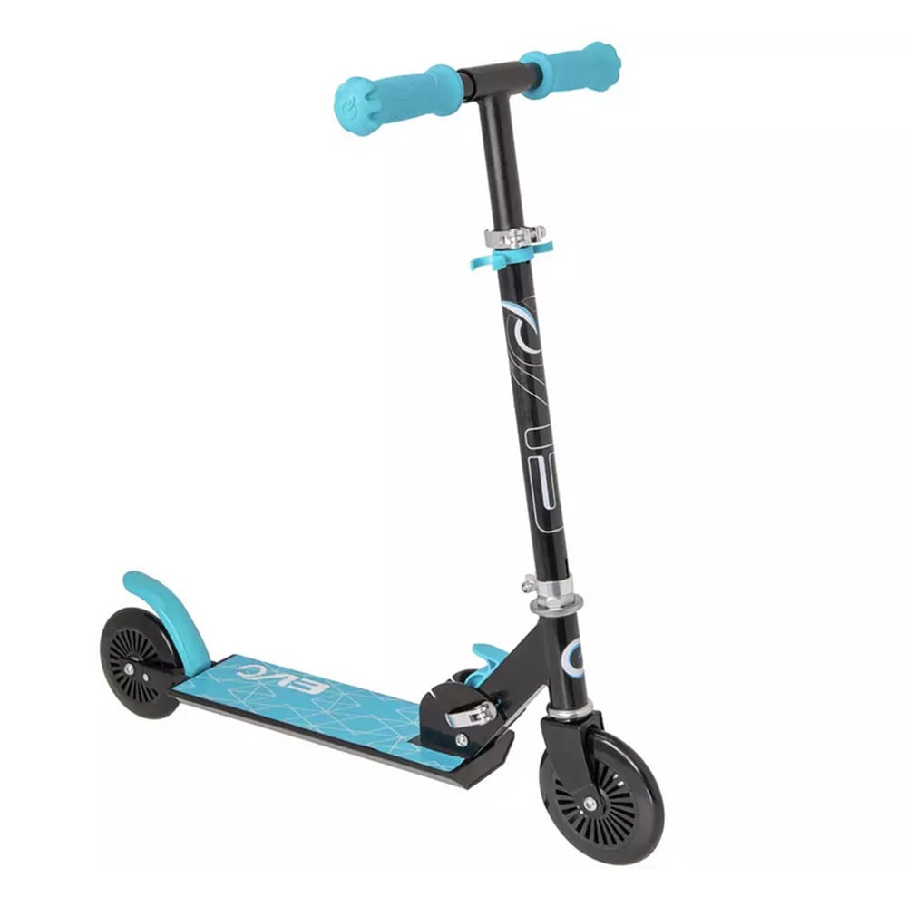 Reducere 30% - Trotineta cu 2 roti, pliabila, Evo, Inline Scooter, Albastru 1 Trotineta cu 2 roti