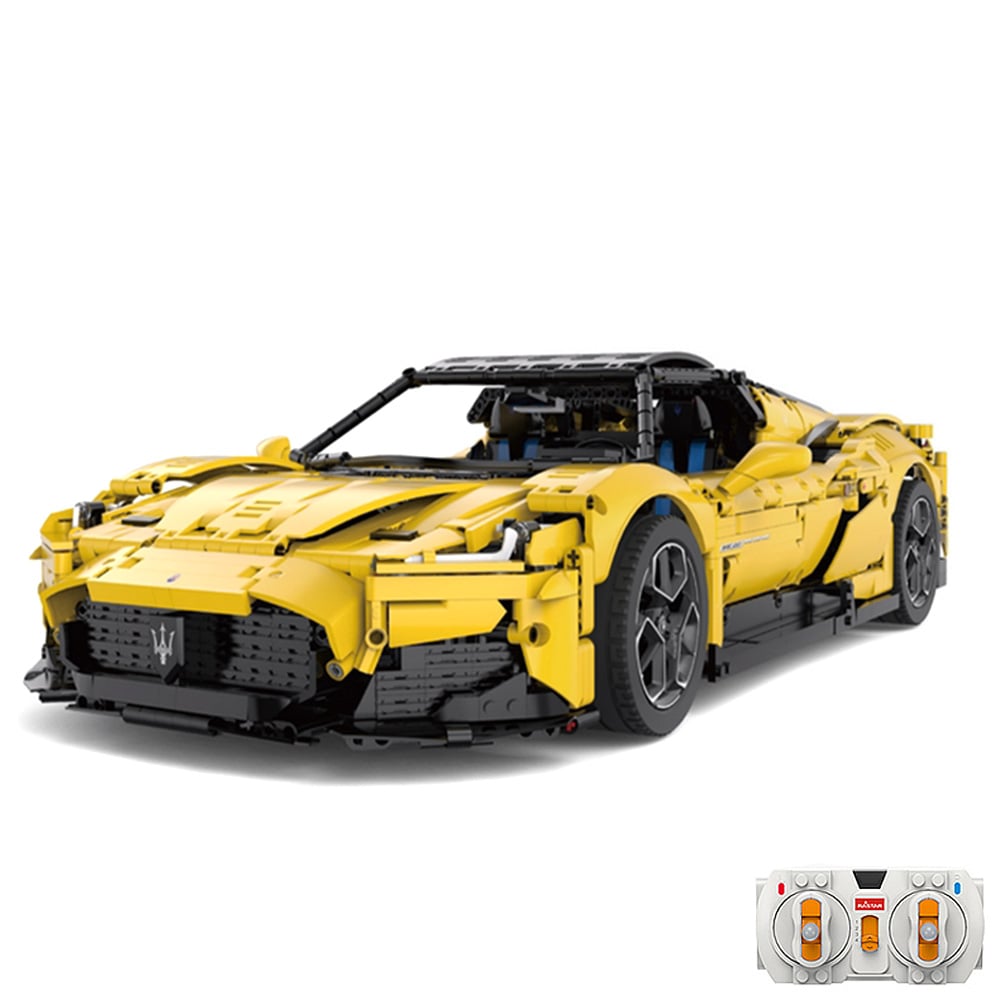 Reducere 25% - Set constructie masinuta cu telecomanda, Rastar, Maserati Mc20, 1:8, 3466 piese 1 Set constructie masinuta cu telecomanda
