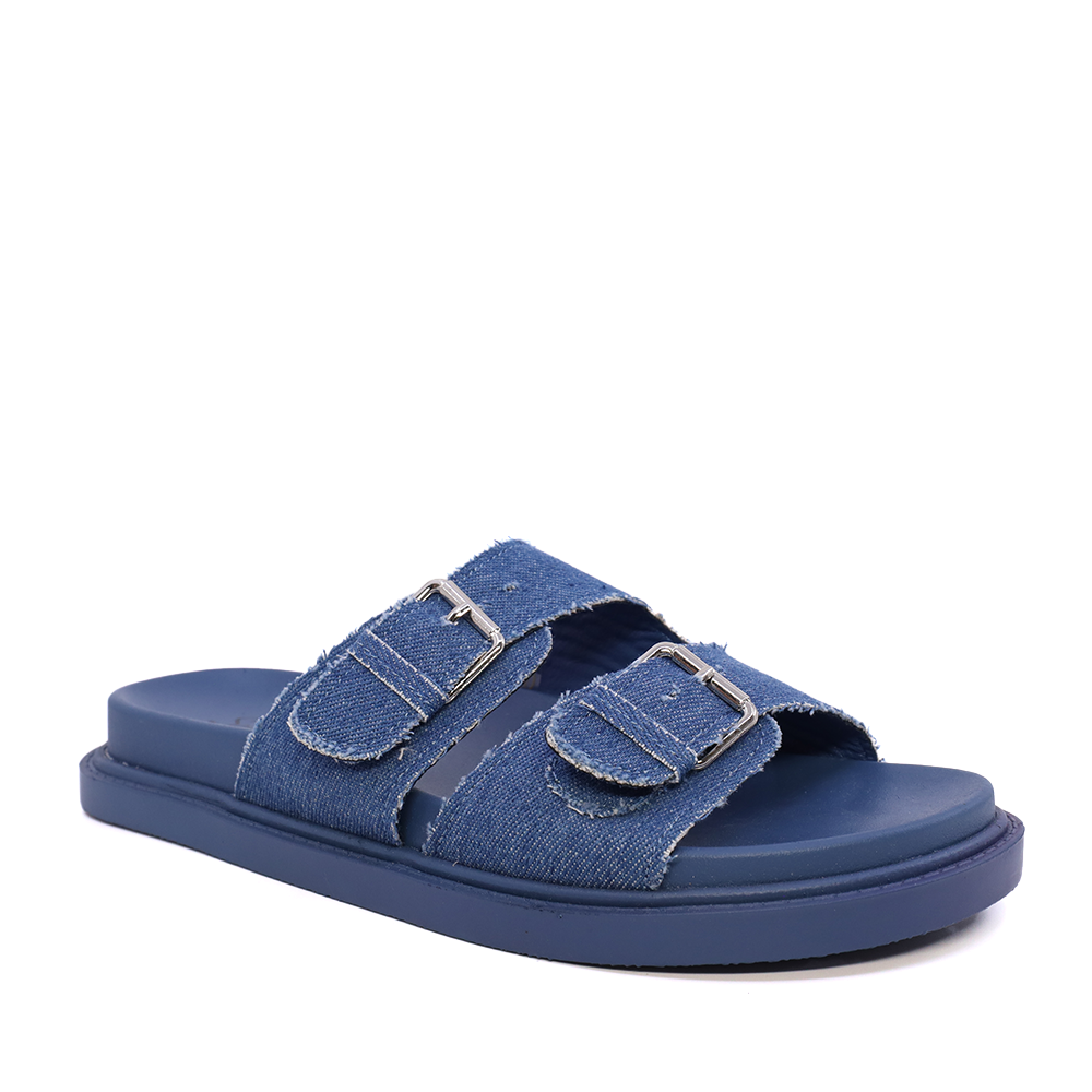 Reducere 41% - Saboți femei Solo Donna albastri din textil 2547DST9081JBL 2 Reducere 41% - Saboți femei Solo Donna albastri din textil 2547DST9081JBL - imagine 2