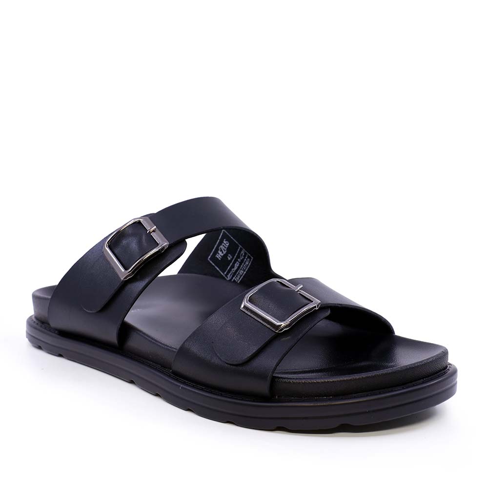 Reducere 40% - Saboți bărbați Thezeus negri din piele 2349BST22196N 2 Reducere 40% - Saboți bărbați Thezeus negri din piele 2349BST22196N - imagine 2