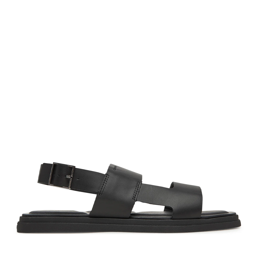 Reducere 40% - Sandale bărbați CK Calvin Klein negre din piele 2379BS1736N 1 Sandale bărbați CK Calvin Klein negre din piele 2379BS1736N