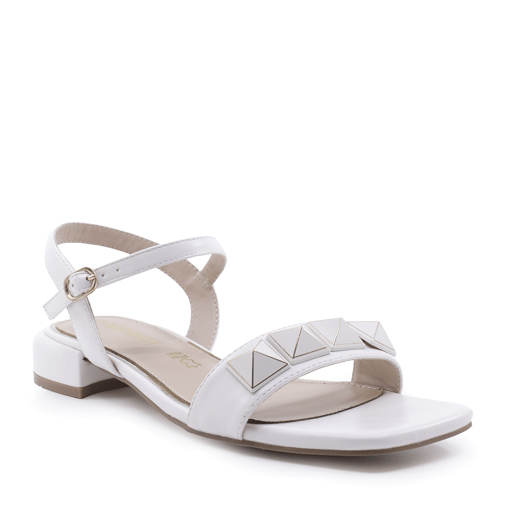 Reducere 40% - Sandale femei Benvenuti albe cu accesorii decorative 1207DS2457A 2 Reducere 40% - Sandale femei Benvenuti albe cu accesorii decorative 1207DS2457A - imagine 2