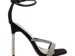 Sandale femei Solo Donna negre cu toc înalt 2857ds0299vn