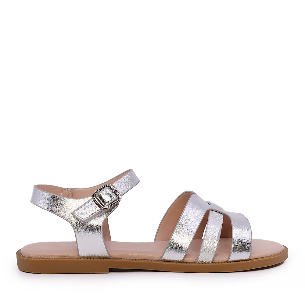 Reducere 30% - Sandale fete Benvenuti argintii 2579FS1109AG 1 Sandale fete Benvenuti argintii 2579FS1109AG