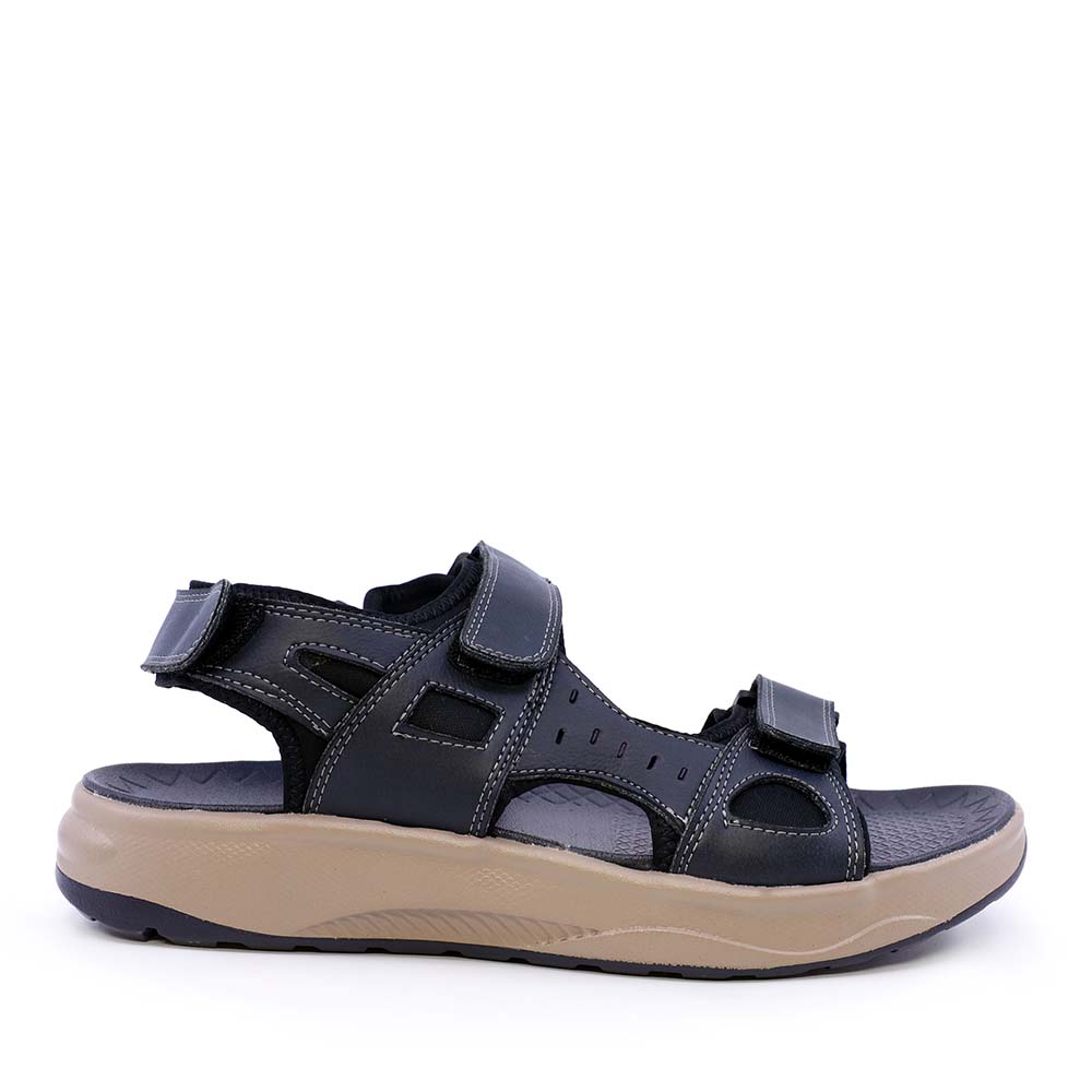 Reducere 40% - Sandale tip trekking bărbați Thezeus bleumarin din piele 2349BS24033BL 1 Sandale tip trekking bărbați Thezeus bleumarin din piele 2349BS24033BL