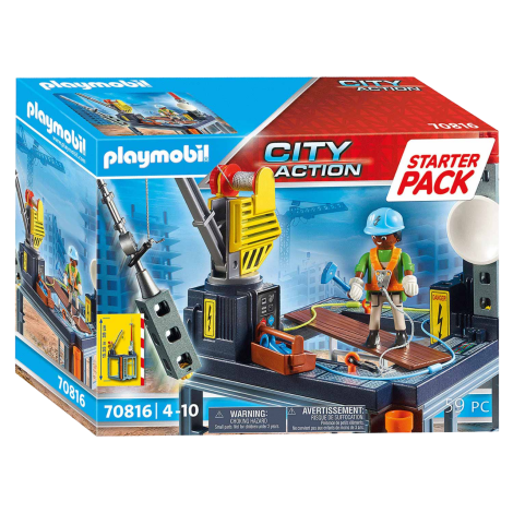 Reducere 42% - Santier de constructii 70816 Playmobil 1 Santier de constructii 70816 Playmobil