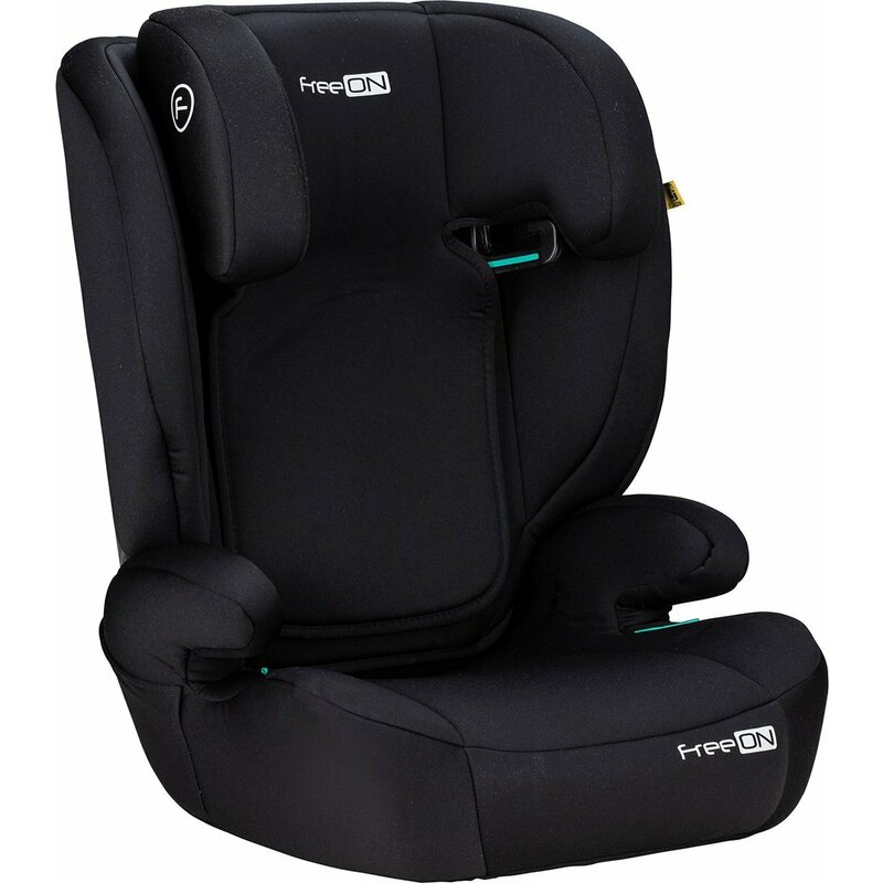 Reducere 47% - Scaun auto, FreeON, Vega, I-Size, Grupa 2/3, 100-150 cm, 4-12 ani, Cu husa detasabila, Cu cotiere, Cu tetiera reglabila 14 pozitii, Conform cu standardul european de securitate ECE R129, Negru 1 Scaun auto