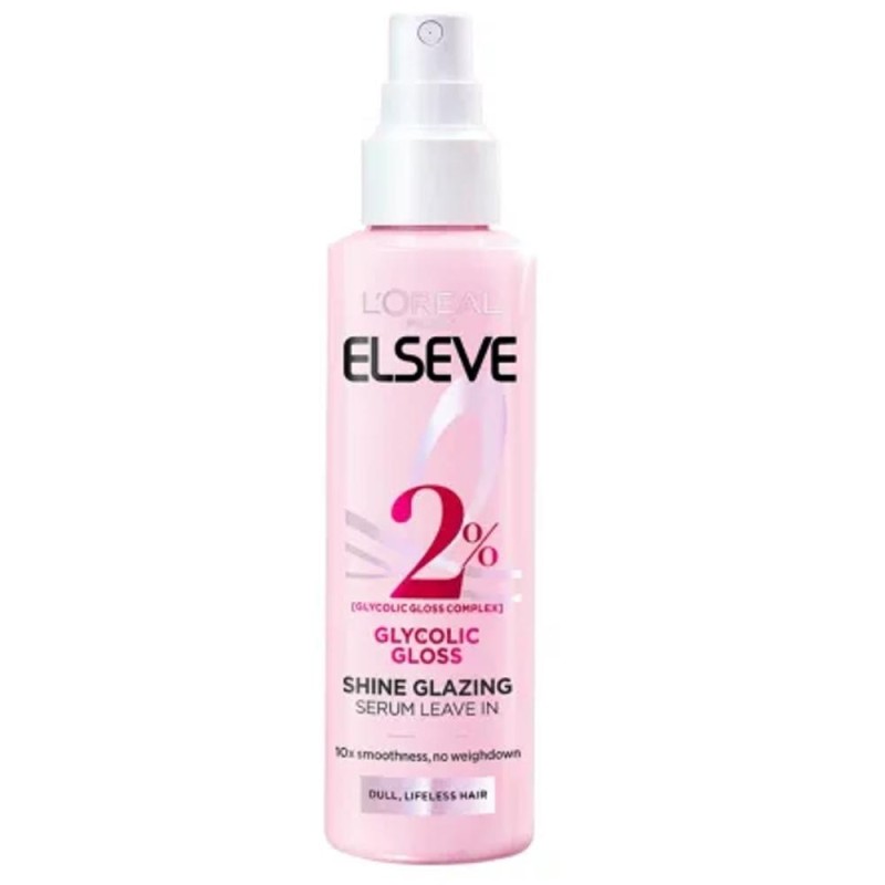 Reducere 14% - Ser pentru Stralucirea Parului Elseve Glycolic Gloss, 150 ml 1 Ser pentru Stralucirea Parului Elseve Glycolic Gloss