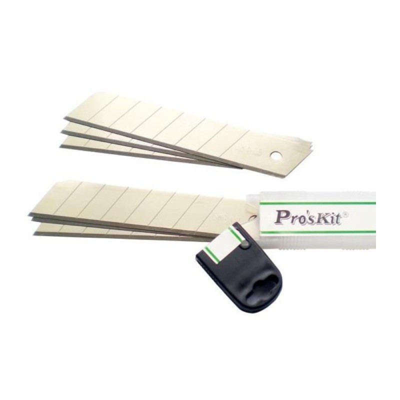 Reducere 14% - Set 10 Lame pentru Cutter, ProsKit 1 Set 10 Lame pentru Cutter