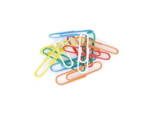 Set 12 x Agrafe COLOR PVC 28mm