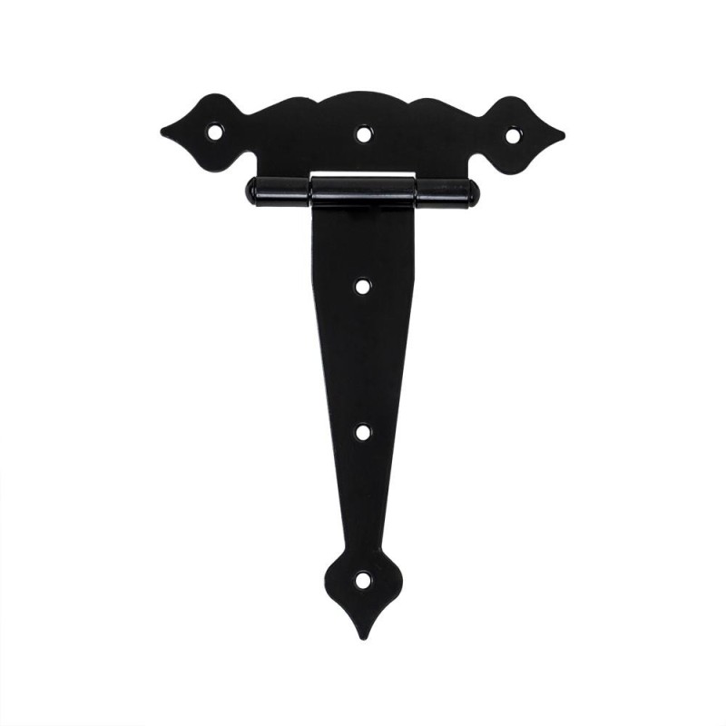 Reducere 19% - Set 2 x Balama Decorativa pentru Porti si Usi, 194 x 55 x 48 x 2.5 mm, Negru 1 Set 2 x Balama Decorativa pentru Porti si Usi