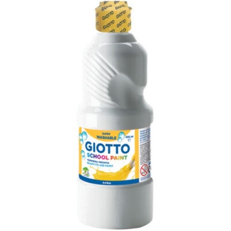 Reducere 25% - Set 2 x Culoare Tempera Giotto, White, 500 ml 1 Set 2 x Culoare Tempera Giotto