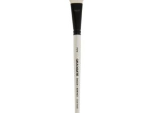 Set 2 x Pensula Tip Mop cu Fir de Capra Oval Wash Graduate Daler Rowney