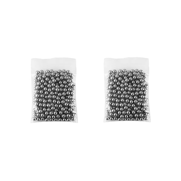 Reducere 38% - Set 200 bile metalice pentru airsoft si prastie 6 mm, argintiu 1 Set 200 bile metalice pentru airsoft si prastie 6 mm