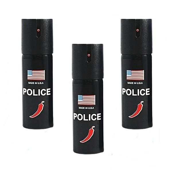 Reducere 51% - Set 3 bucati Spray paralizant chili USA Police, DEPOX , 60 ml 1 Set 3 bucati Spray paralizant chili USA Police