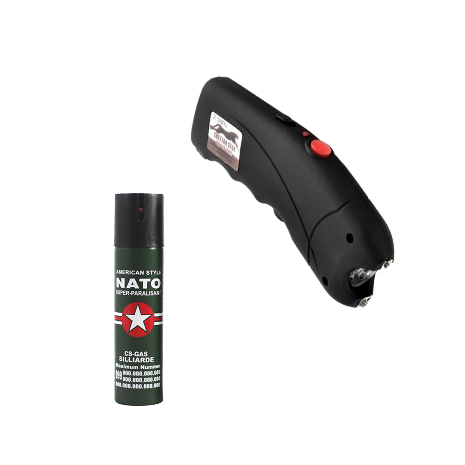 Reducere 50% - Electrosoc TW 309, 2500KV, spray paralizant, NATO, 60 ml cadou 1 Electrosoc TW 309