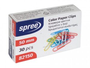 Set 6 x Agrafe COLOR PVC 50mm