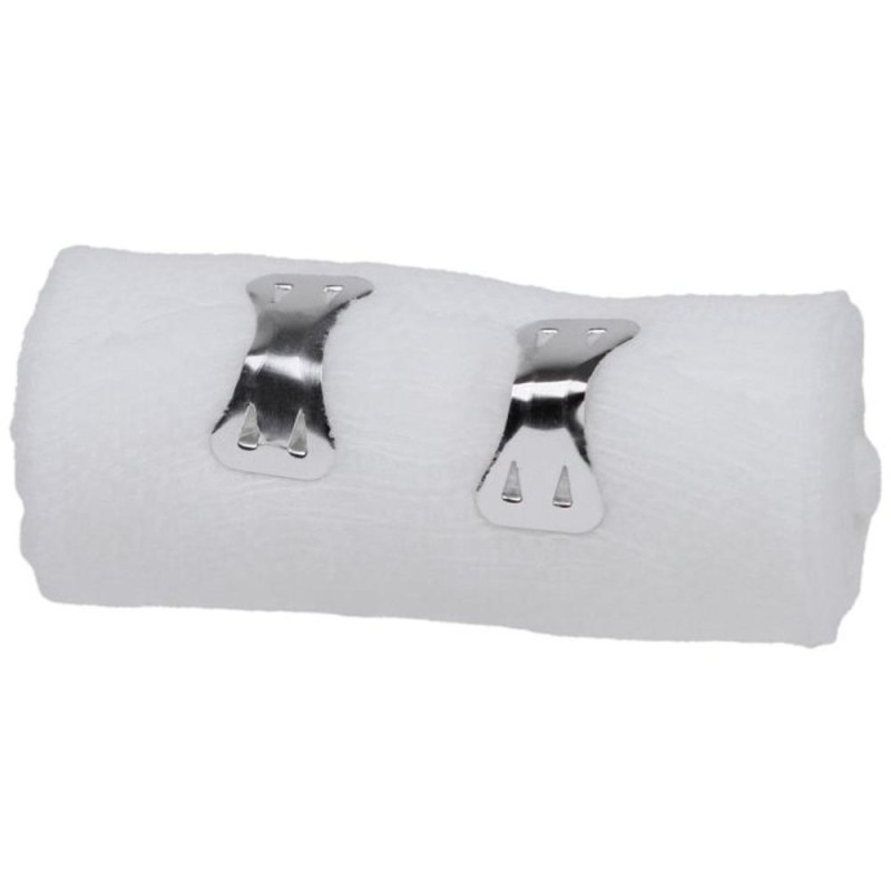 Reducere 14% - Set 7 x Fasa Elastica Pansament, Prima, cu Cleme, 12cm x5M 1 Set 7 x Fasa Elastica Pansament