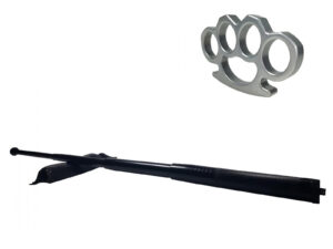 Set baston telescopic din otel