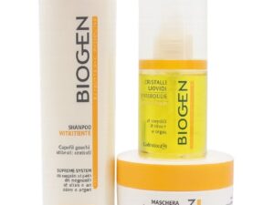 Set Biogen pentru Păr – Șampon 250 ml + Mască 200 ml + Ulei Cristalli Liquidi 75 ml