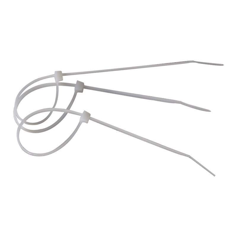 Reducere 14% - Set de 100 Coliere din Nylon, Harden, 300 x 2.5, Alb 1 Set de 100 Coliere din Nylon