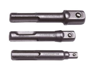 Set de 3 Adaptoare SDS-Plus pentru Bits