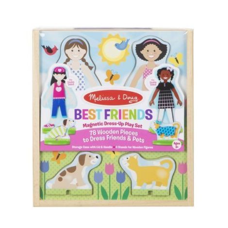Reducere 49% - Set de joaca magnetic Prietenele - Melissa & Doug 1 Set de joaca magnetic Prietenele - Melissa & Doug