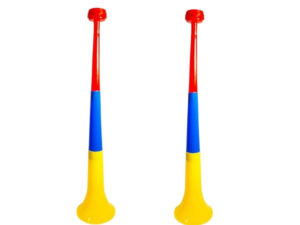 Set doua vuvuzele tricolore - Goarne de Stadion