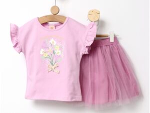 Set Fustita+Bluzita Flowers mov