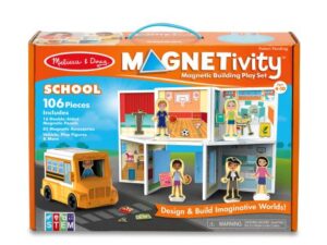 Set magnetic de joaca La Scoala - Melissa & Doug
