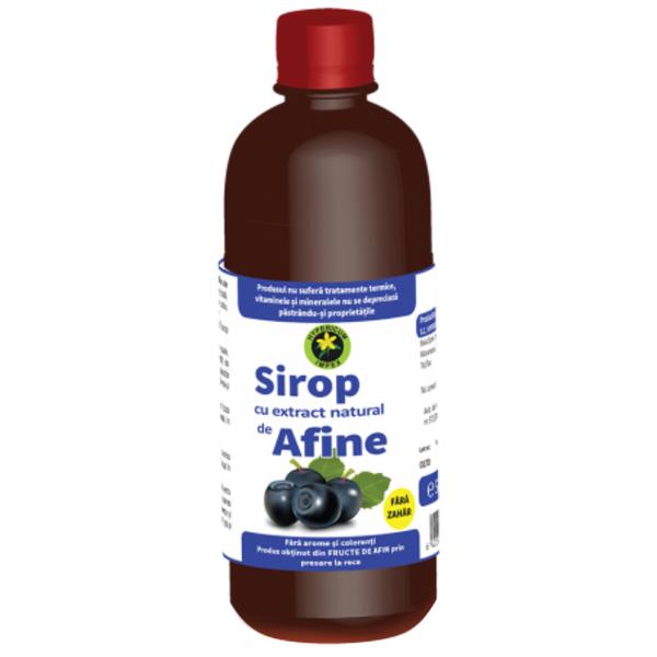 Reducere 21% - Sirop de Afine fara Zahar Hypericum, 500ml 1 Sirop de Afine fara Zahar Hypericum